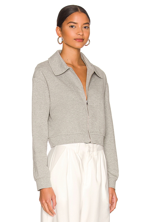 view 2 of 4 Stasia Zip Up in Grey