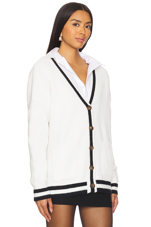 view 2 of 4 Lucy Button Front Sweater in Ivory