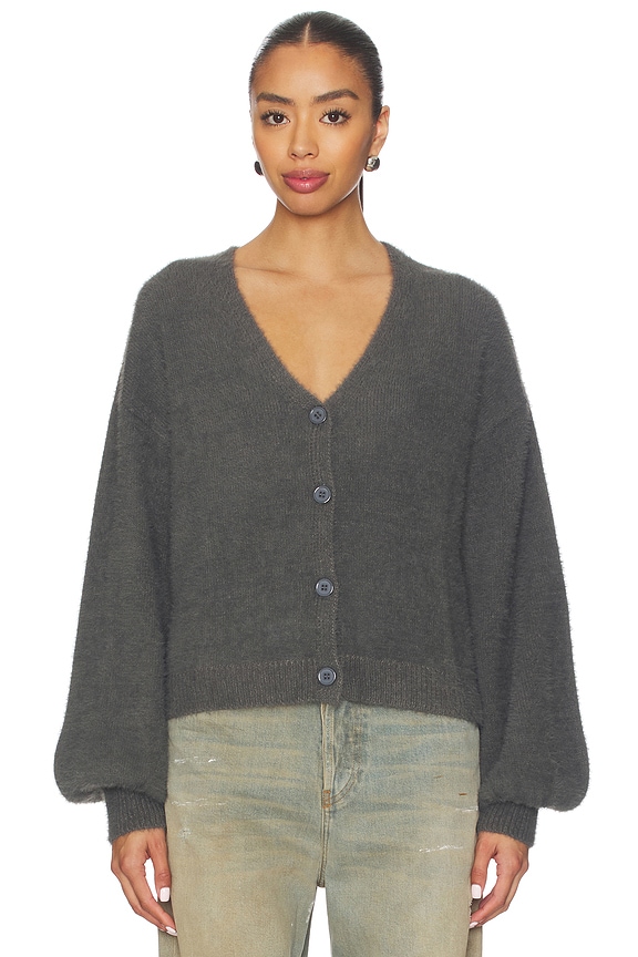 view 2 of 5 Tula Cardigan in Dark Grey
