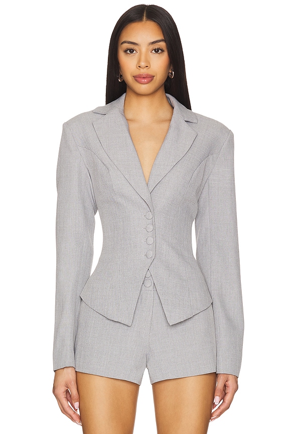 view 1 of 4 Johanne Blazer in Grey