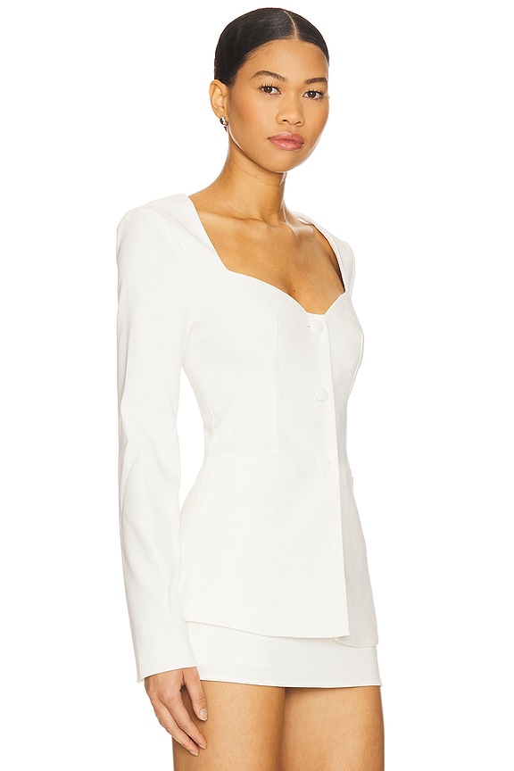 view 2 of 4 Blazer Arielle in White