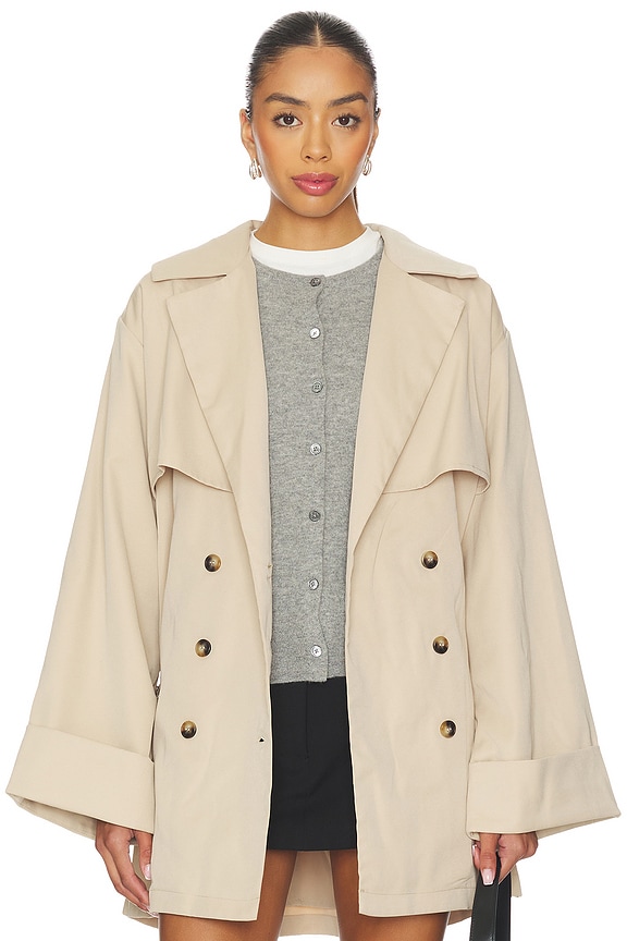 view 2 of 5 Blaire Trench Coat in Beige
