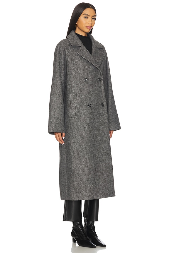 view 2 of 3 Kalliope Trench Coat in Grey