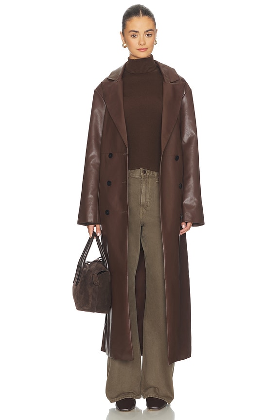 view 2 of 4 MANTEAU CAREY in Brown