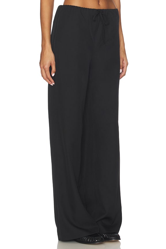 view 2 of 6 Louisa Drawstring Pant in Black