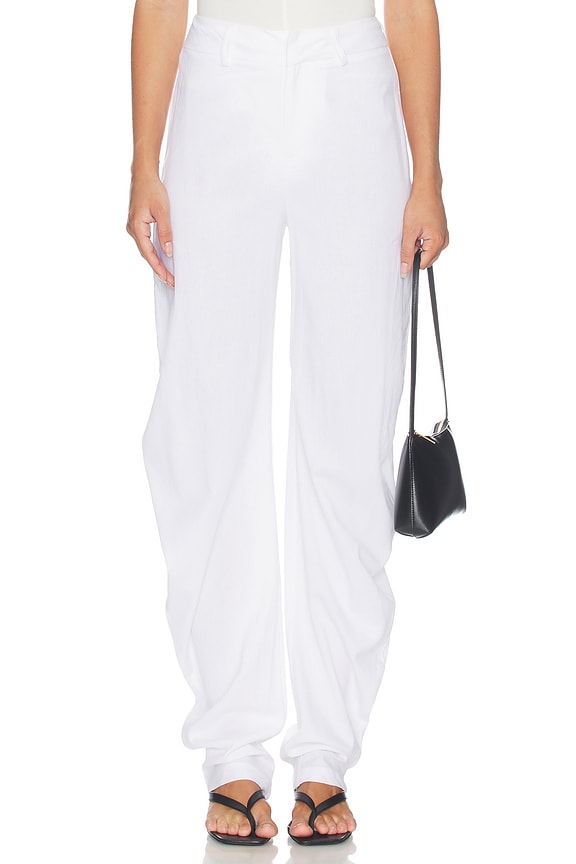 view 1 of 6 X Emma Rose Dianea Pant in White