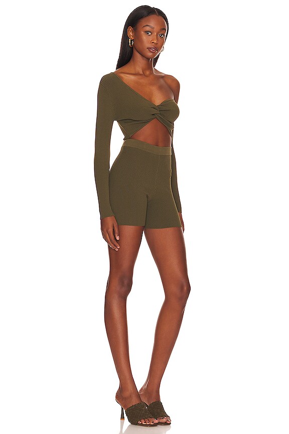 view 2 of 3 КОМПЛЕКТ CAMILLE in Olive Green