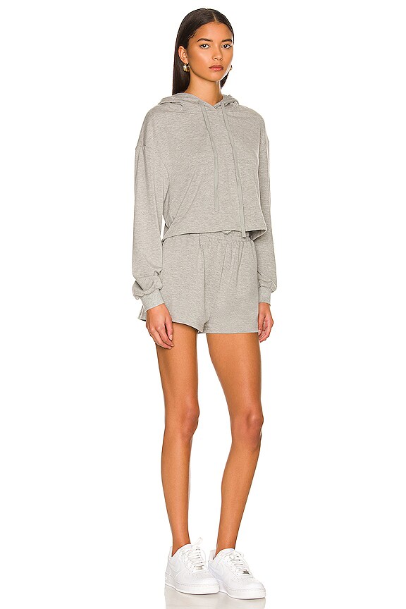 view 2 of 3 Susie Short Set in Heather Grey