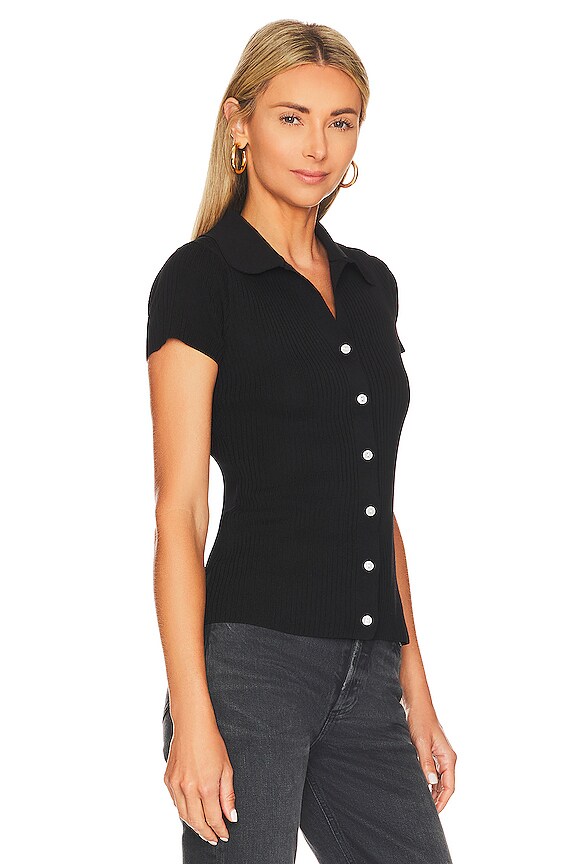 view 2 of 4 QUINCY ボタンアップ in Black