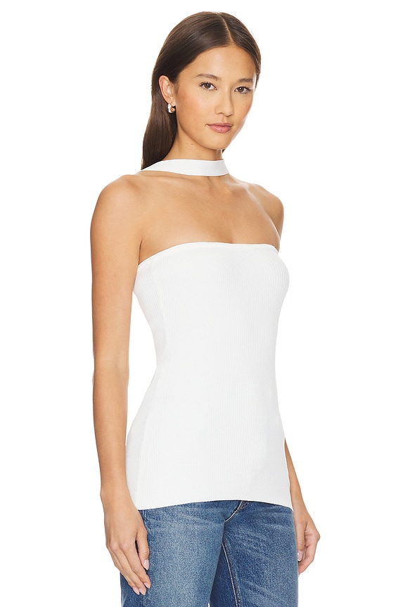 view 2 of 4 Casy Knit Top in White