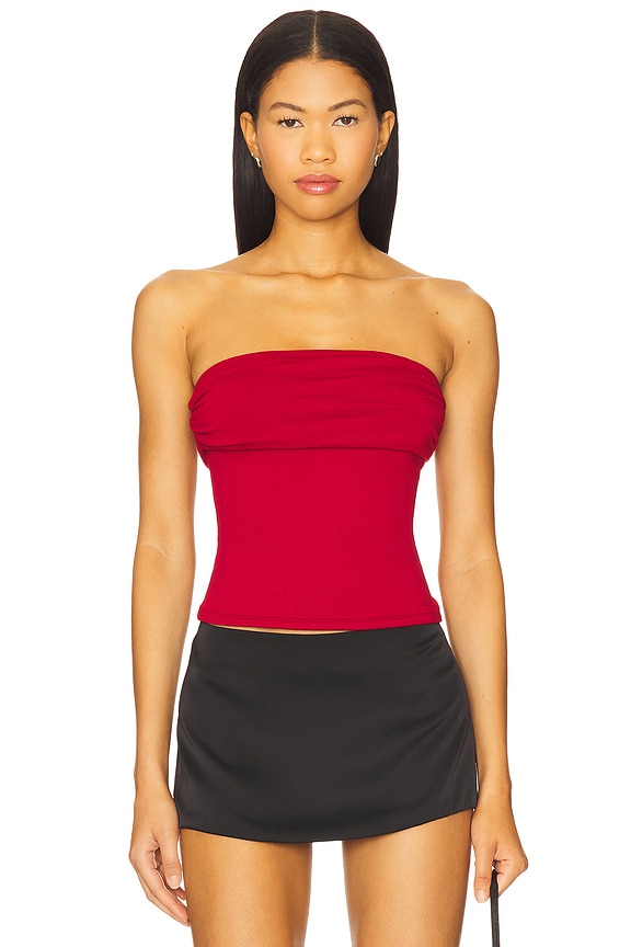 view 2 of 5 NATALINE 탑 in Red