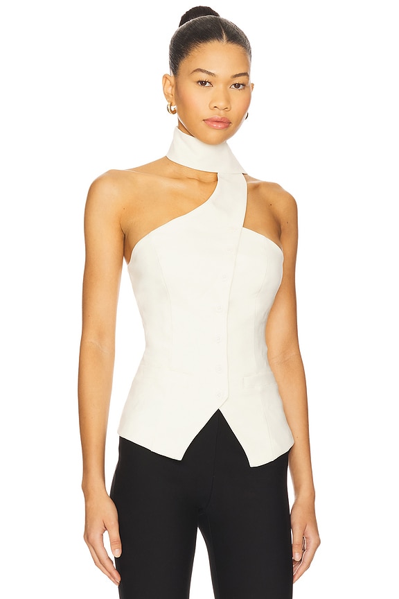 view 2 of 4 Courtney Top in Beige