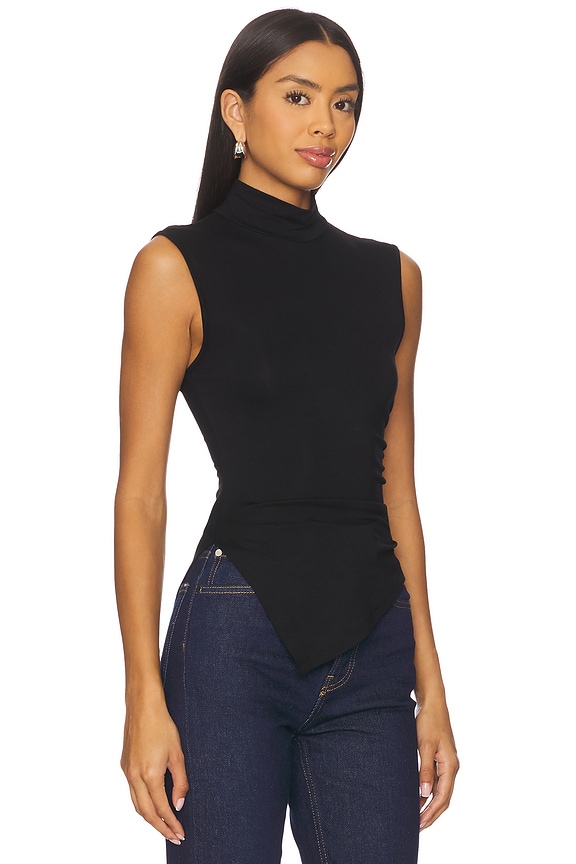 view 2 of 5 Regina Top in Black