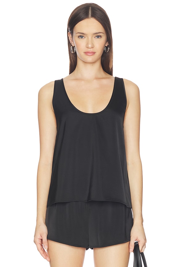 view 1 of 4 Lavender Top in Black