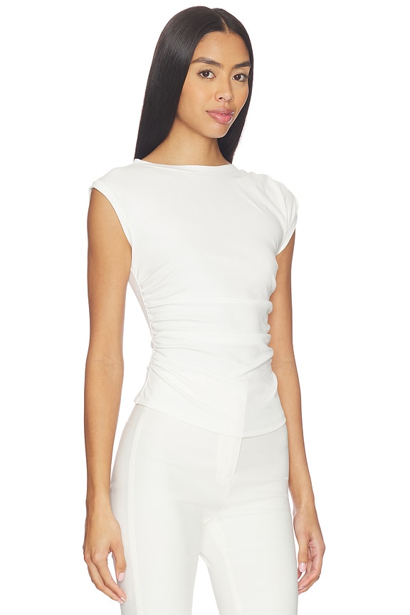 view 2 of 4 Lurice Muscle Tee in White