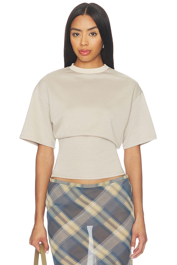 view 1 of 4 Sharon Top in Taupe