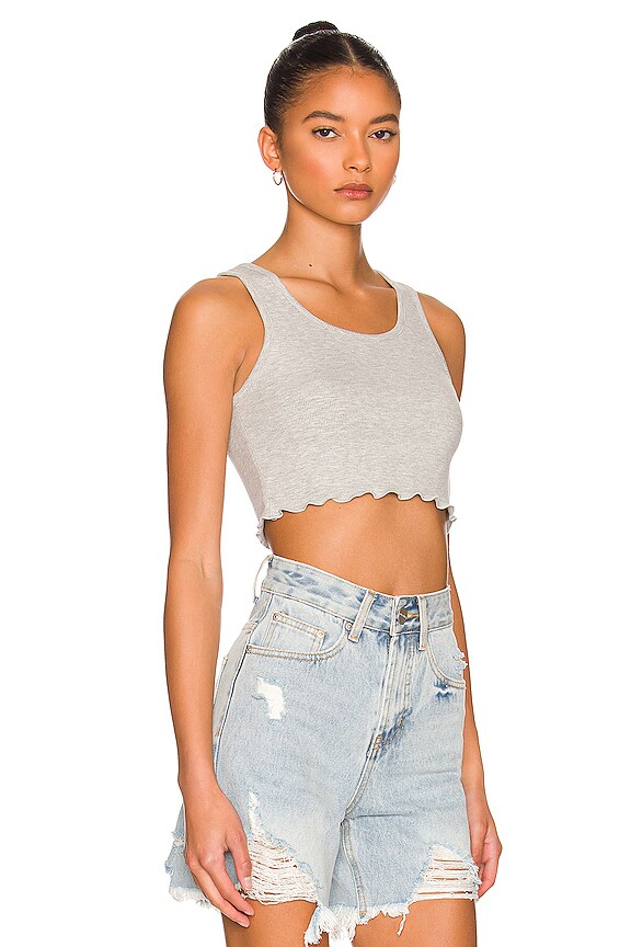 view 2 of 4 Melody Crop Top in Gray