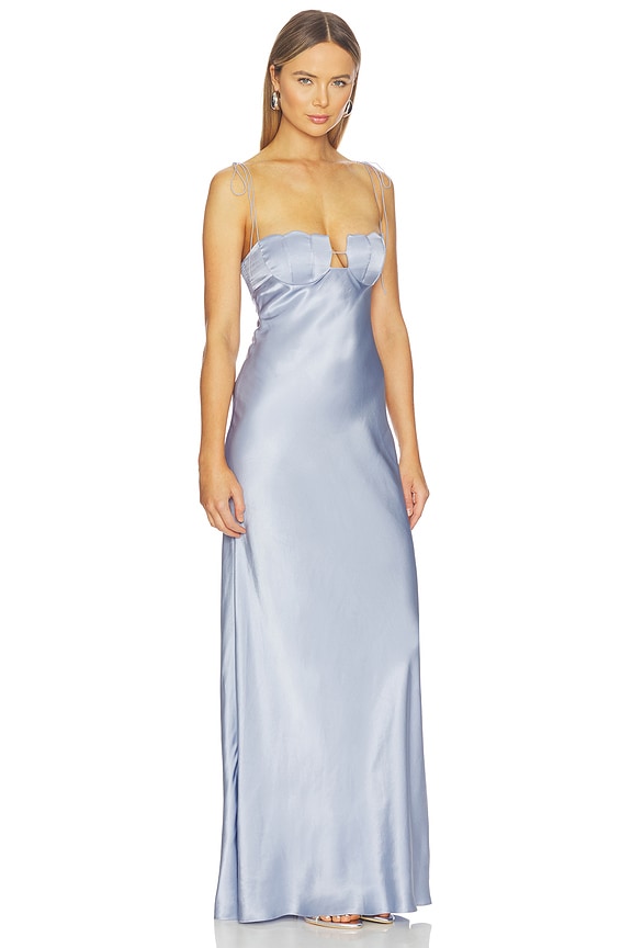 view 2 of 3 Tulip Maxi Dress in Blue