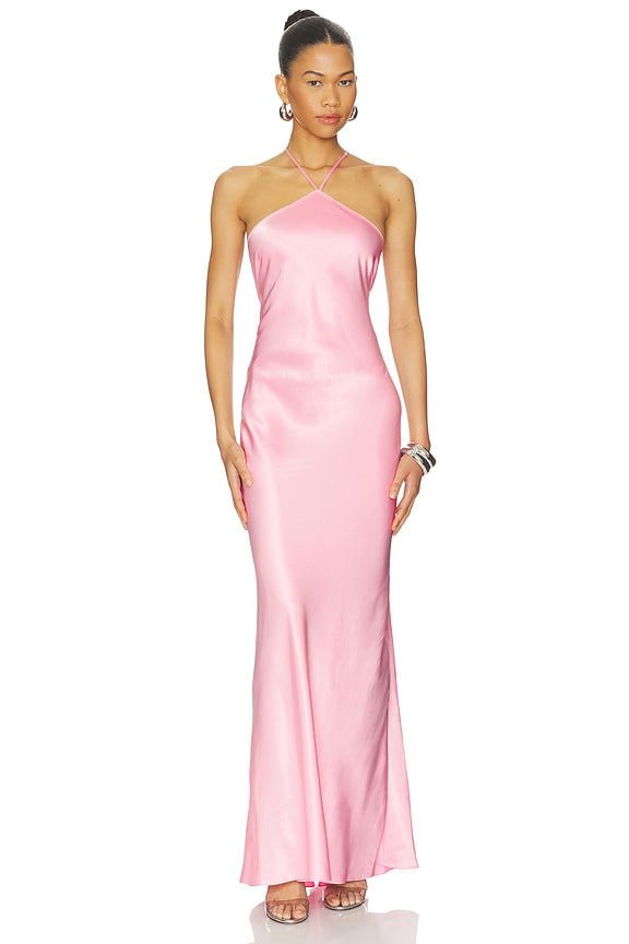 view 1 of 3 Angela Maxi Dress in Light Pink
