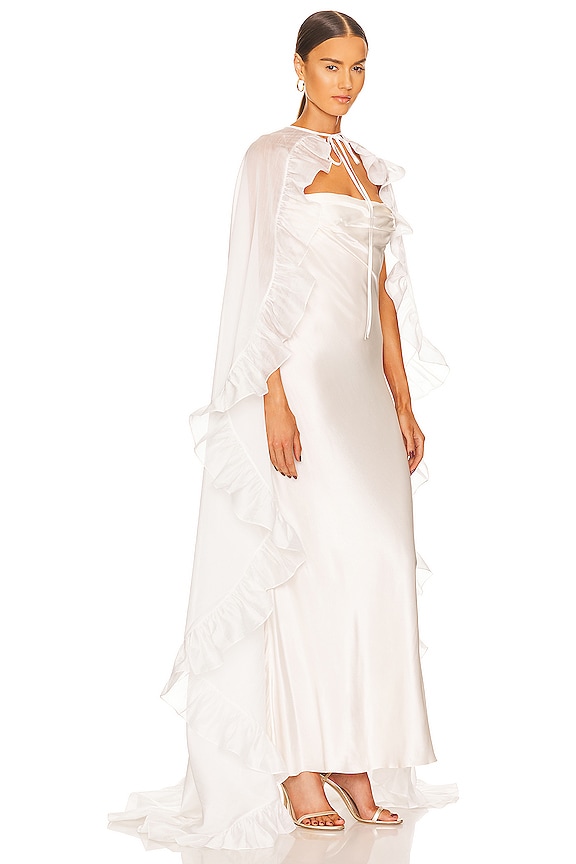 view 2 of 4 Bernadette Cape in Ivory