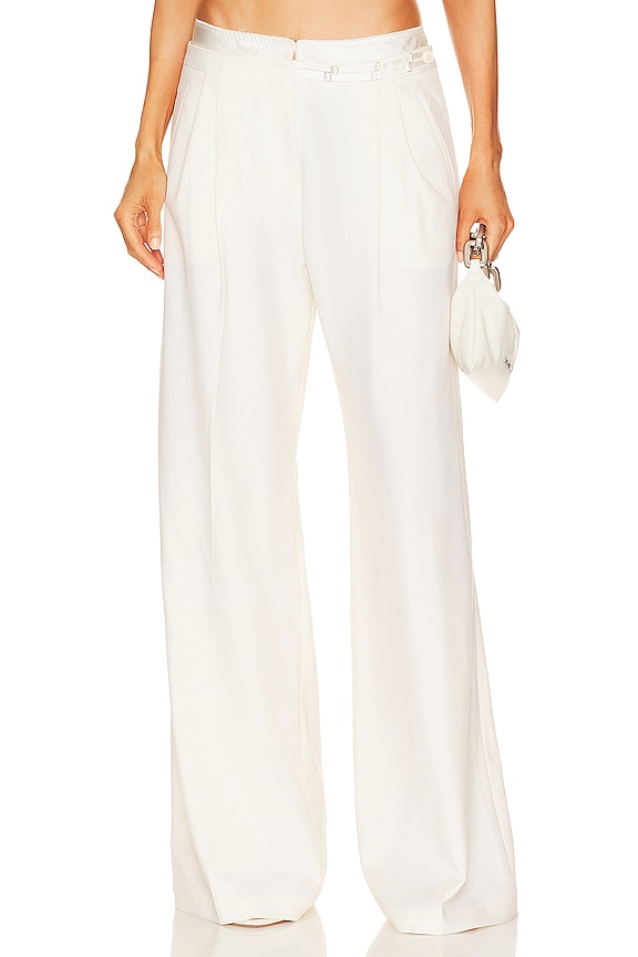 view 1 of 4 Polen Wide Leg Pant in Ivory