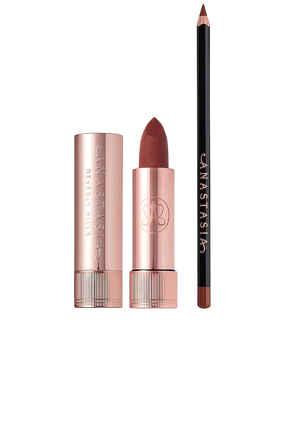 Anastasia Beverly Hills Holiday Lip Duo Kit in Toffee Matte Lipstick ...