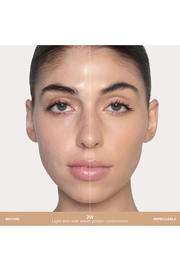 view 2 of 9 Impeccable Blurring Second-Skin Matte Foundation in 2w