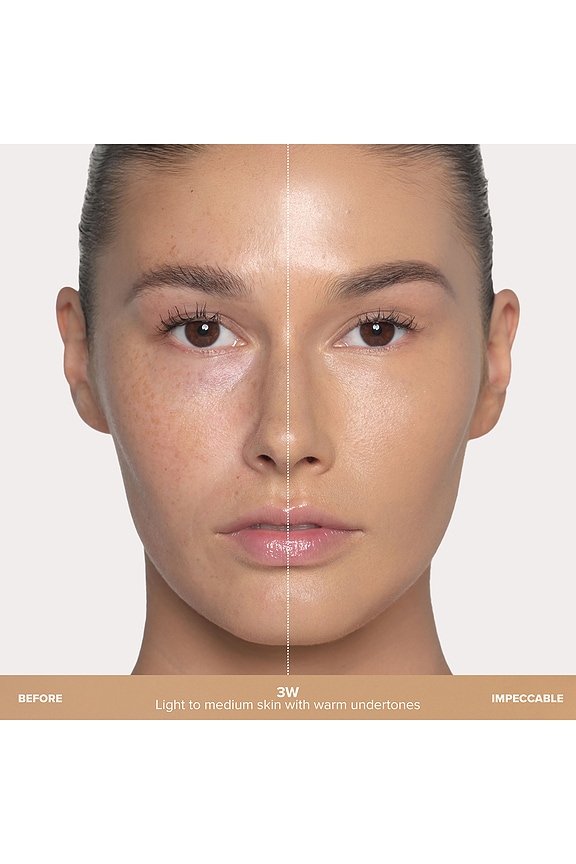 view 2 of 9 Impeccable Blurring Second-Skin Matte Foundation in 3w