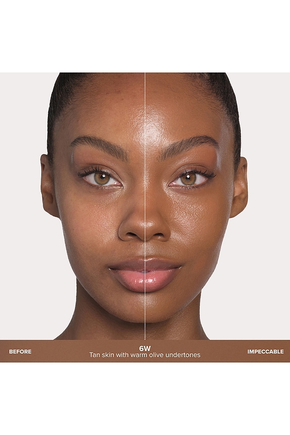 view 2 of 9 Impeccable Blurring Second-Skin Matte Foundation in 6w