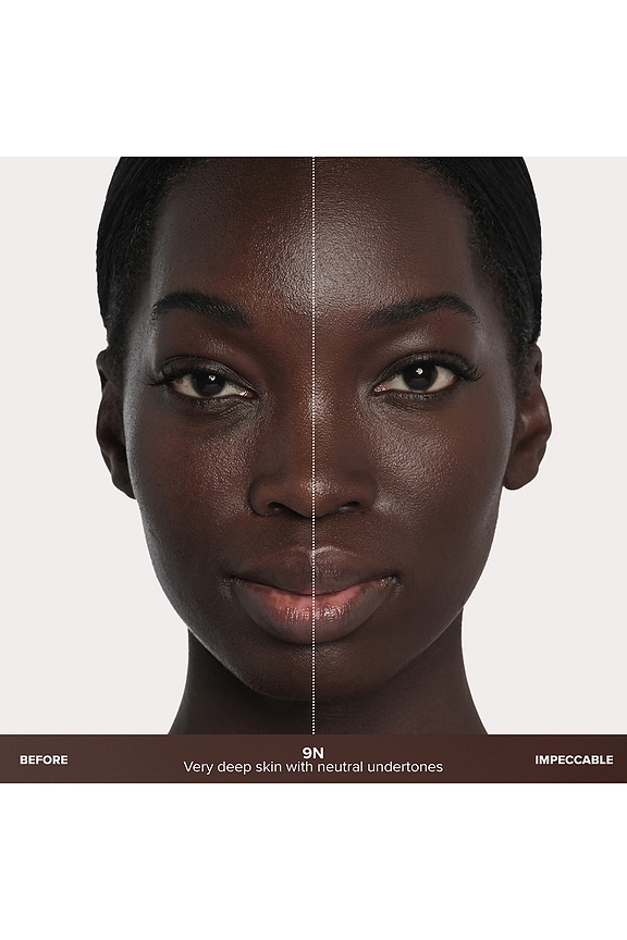 view 2 of 10 Impeccable Blurring Second-Skin Matte Foundation in 9n
