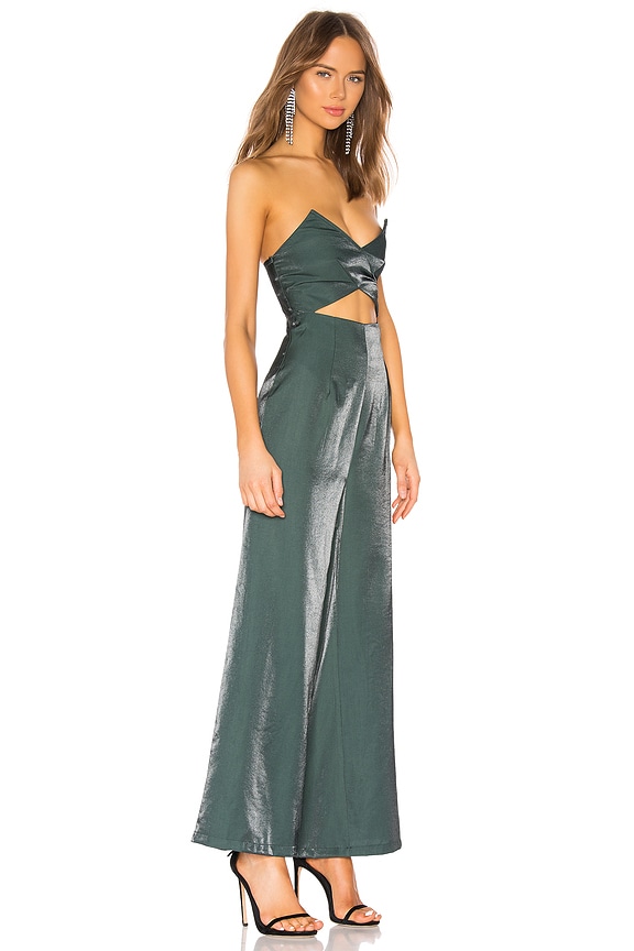 view 2 of 3 KIMBERLEY ジャンプスーツ in Forrest Green