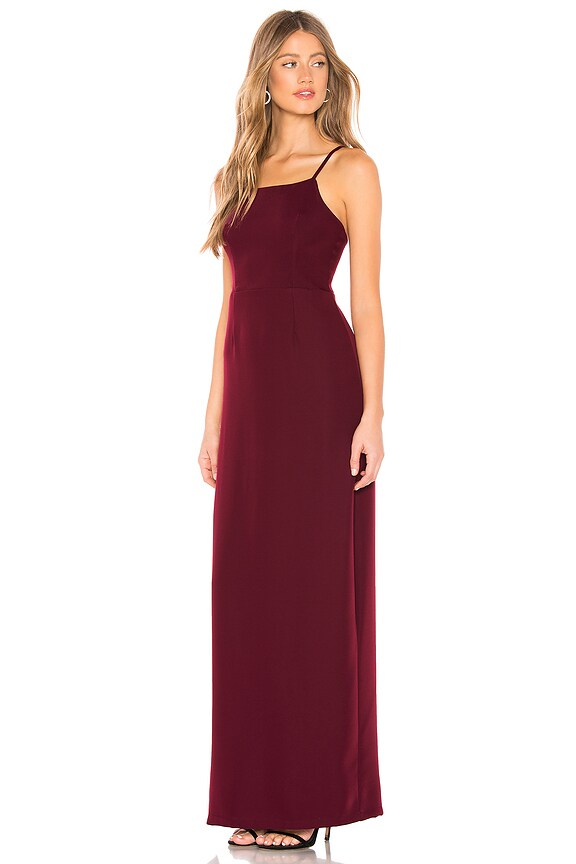 view 2 of 3 JORDAN マキシドレス in Wine