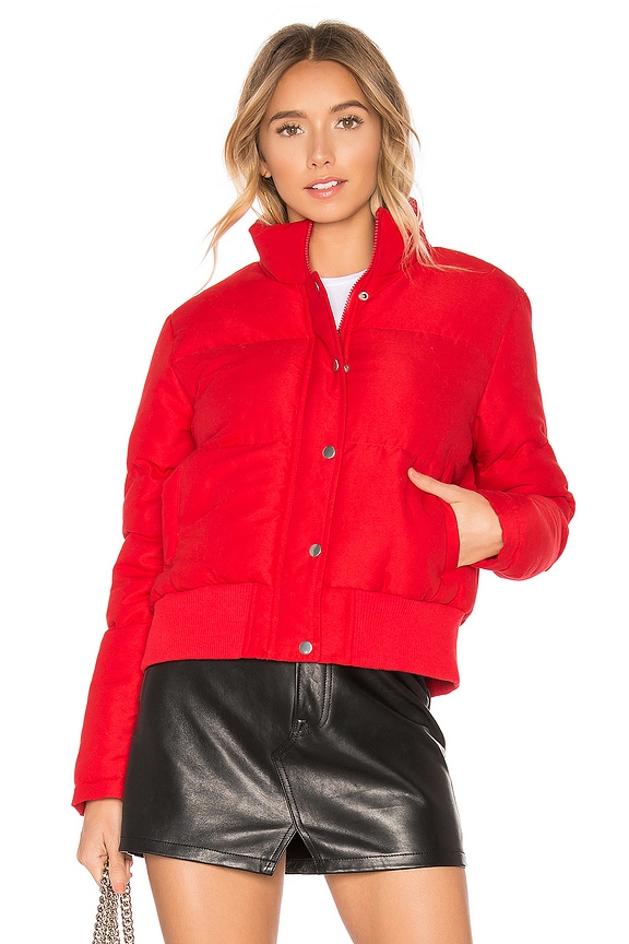 view 2 of 5 Maribel Puffer Jacket in Red