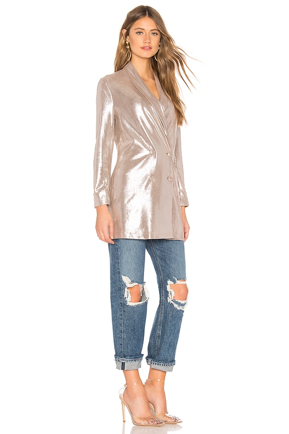 view 2 of 4 BLAZER SURDIMENSIONNÉ MATILDA in Gunmetal