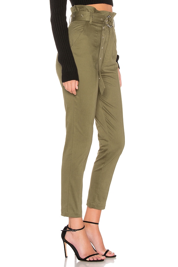 view 2 of 4 Tierra Buckle Pant in Olive Green