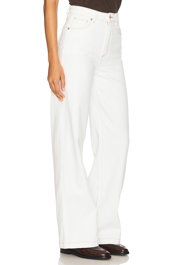 view 2 of 6 Wide Leg Jeans in Coconut