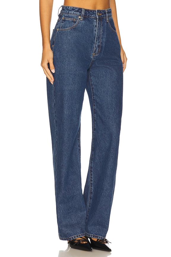 view 2 of 6 Carrie Straight Jeans in Mid Blue