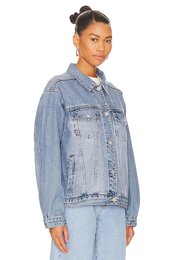 view 2 of 4 Sylvie Slouch Jacket in Light Vintage Blue