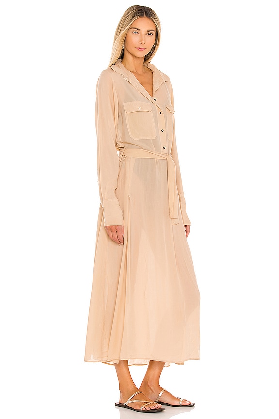 view 2 of 3 Georgia Tencel Dress in Chai