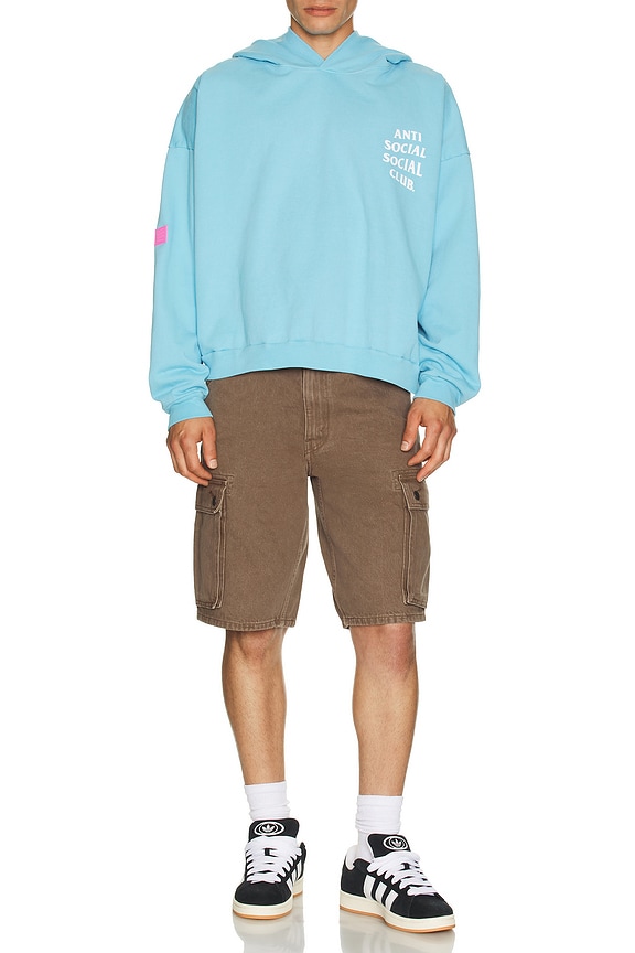 view 4 of 4 Cozy Oversized Hoodie in Baby Blue