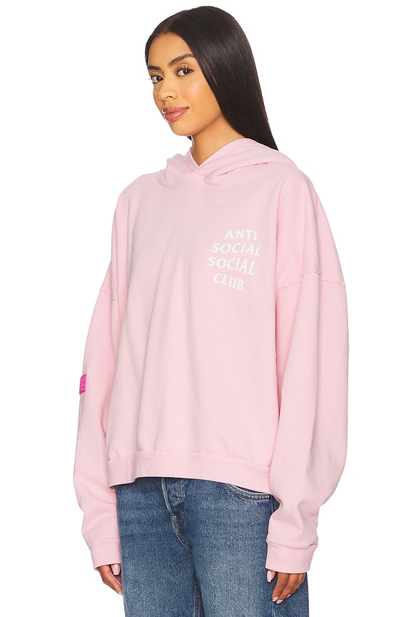 view 2 of 4 Cozy Oversized Hoodie in Pale Pink