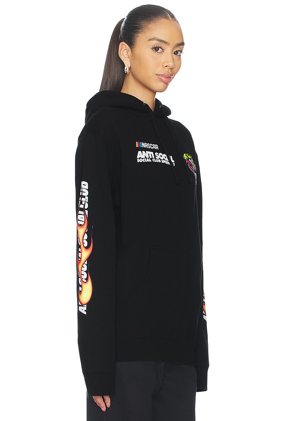 view 2 of 6 x Nascar Daytona Hoodie in Black