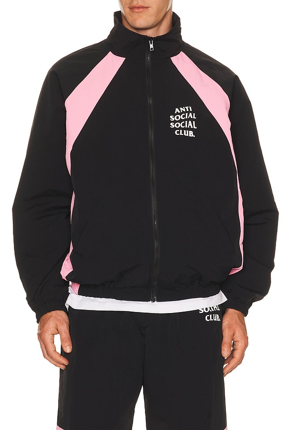 view 2 of 4 BLOUSON DE SURVÊTEMENT TRACK in Black & Pink