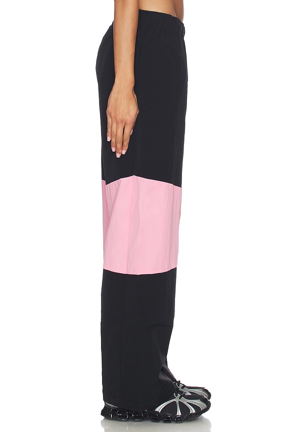 view 2 of 5 PANTALON DE SURVÊTEMENT TRACK in Black & Pink
