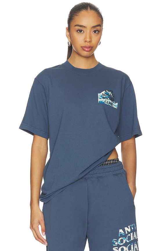view 2 of 4 CAMISETA ANTI SOCIAL SOCIAL CLUB in Indigo