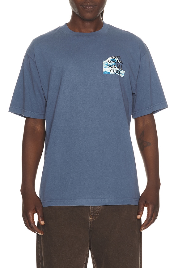 view 1 of 4 T-SHIRT ANTI SOCIAL SOCIAL CLUB in Indigo