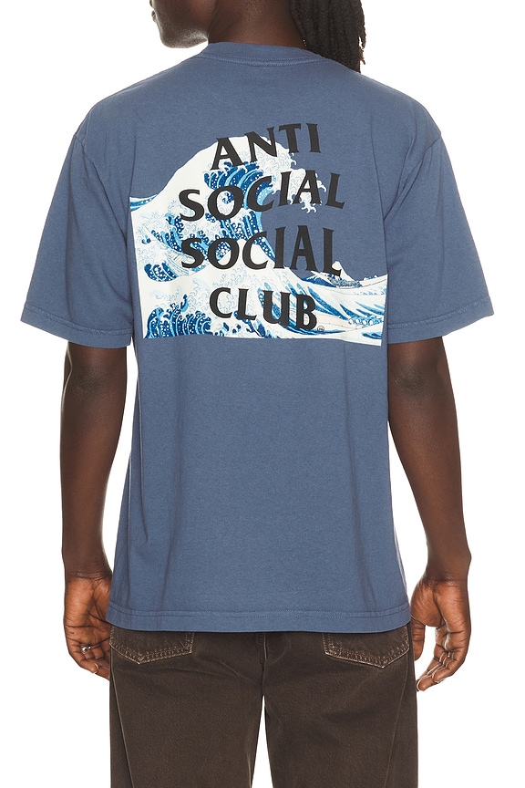 view 2 of 4 T-SHIRT ANTI SOCIAL SOCIAL CLUB in Indigo