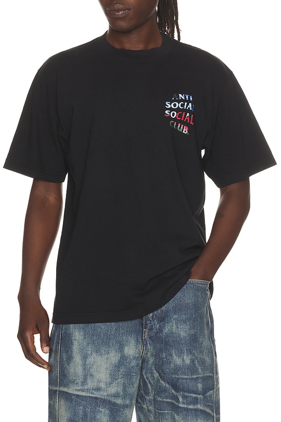 view 1 of 4 T-SHIRT ANTI SOCIAL SOCIAL CLUB in Black
