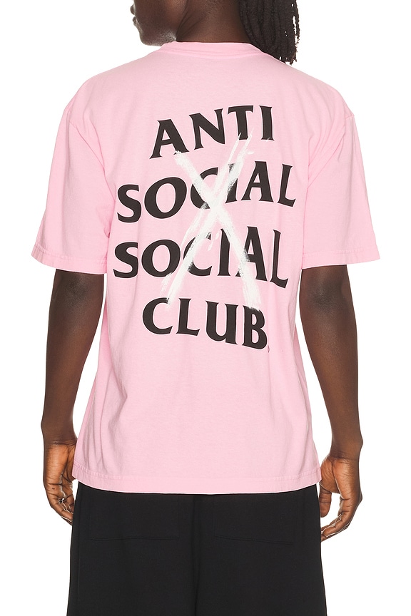 view 2 of 4 T-SHIRT ANTI SOCIAL SOCIAL CLUB in Pink