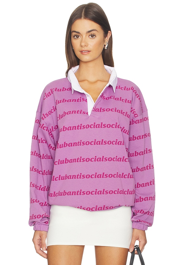 view 1 of 4 Run On Polo in Purple